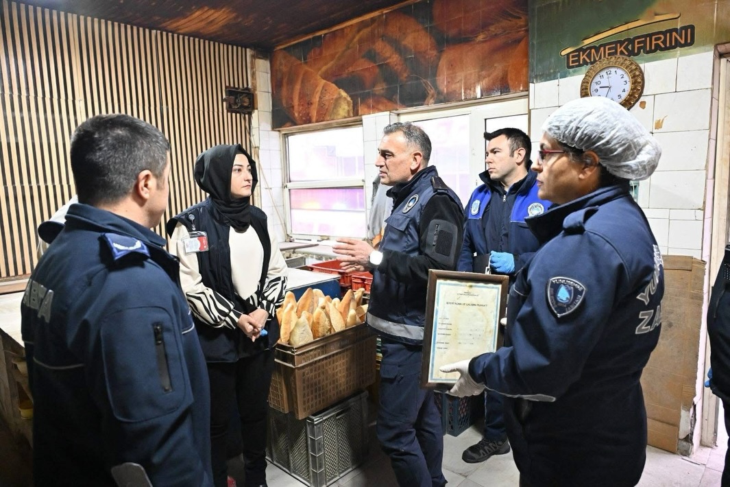 Ramazan ayı öncesinde il genelindeki fırınlara yönelik denetimler sıkılaştı
