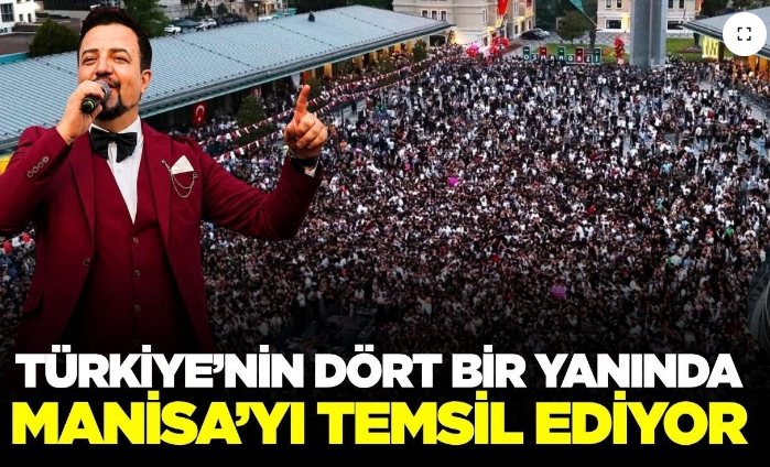 Başarılı Sunucu Volkan Erel, Türkiye’nin Dört Bir Yanında Manisa’yı Temsil Ediyor